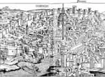 Allgemeines Konzil von Florenz: Historische Gesamtansicht von Florenz (1493)