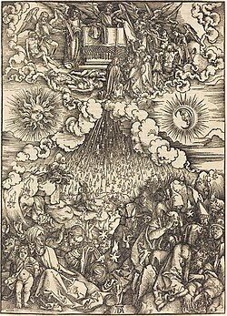 Die Öffnung des fünften und des sechsten Siegels