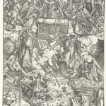 Auslegung der Apokalypse nach P. Kramer: Bild von A. Dürer: Das siebente Siegel und die ersten vier Posaunen