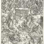 Auslegung der Apokalypse nach P. Kramer: Bild von A. Dürer: Das siebente Siegel und die ersten vier Posaunen