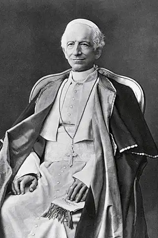 Leo XIII über die Sekte der Freimaurer: Porträt des Papstes
