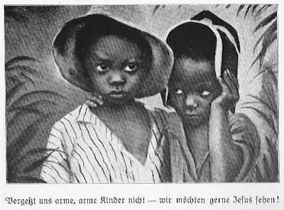 Die Mission Aufgabe der Kirche: Vergesst uns arme, arme Kinder nicht